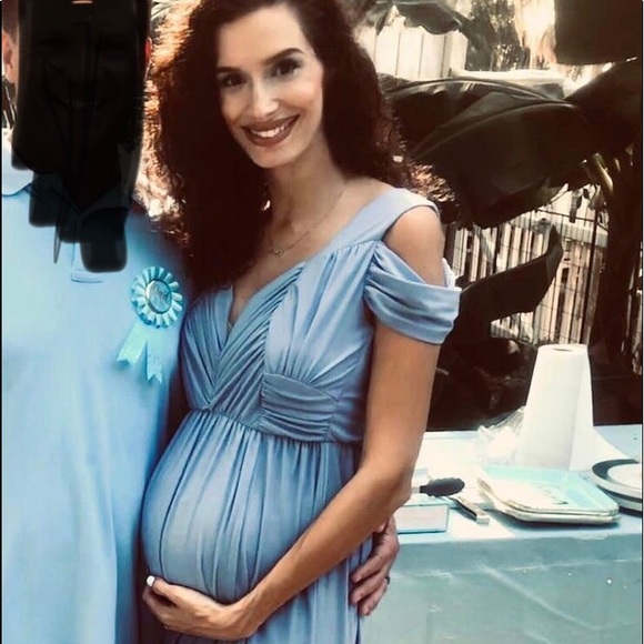 ASOS long blue dress - Picture 6 of 7